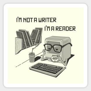 I'm a reader Sticker